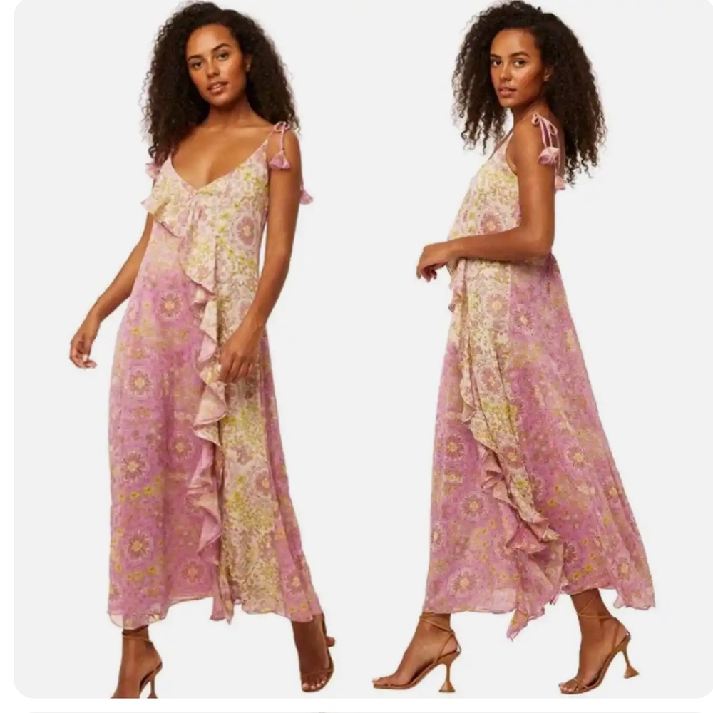 MISA Los Angeles Frederica Floral Maxi Dress medium